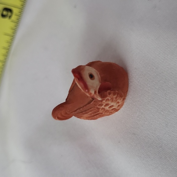 Mini Chicken Rooster Hen Peter Fagan Made and Hand painted in Scotland vintage - Picture 7 of 10